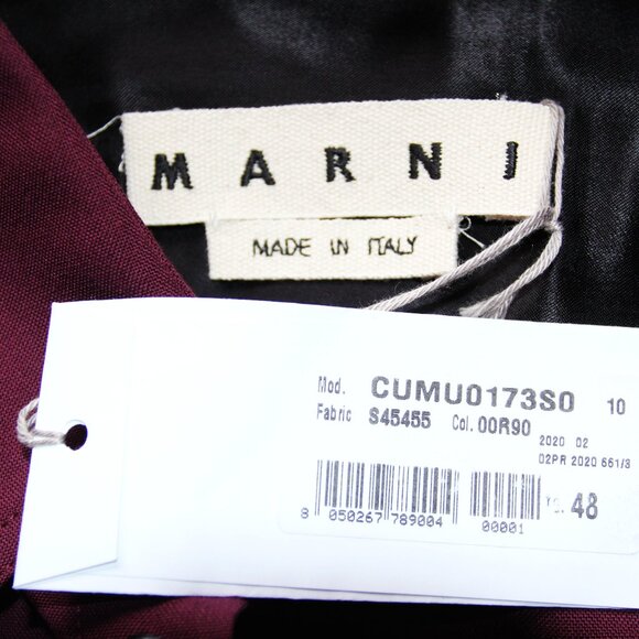 BNWT AW20 MARNI CHEST POCKET CHORE SHIRT 48 - Picture 11 of 14